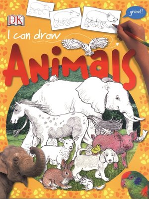 cover image of I Can Draw Animals